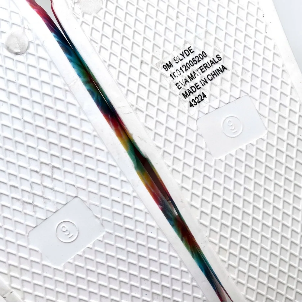 Wild Pair Slyde Tie Dye Platform Pool Slides Size 9